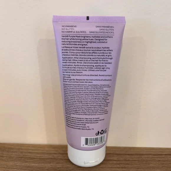 Verb purple mask - Picture 2 of 2